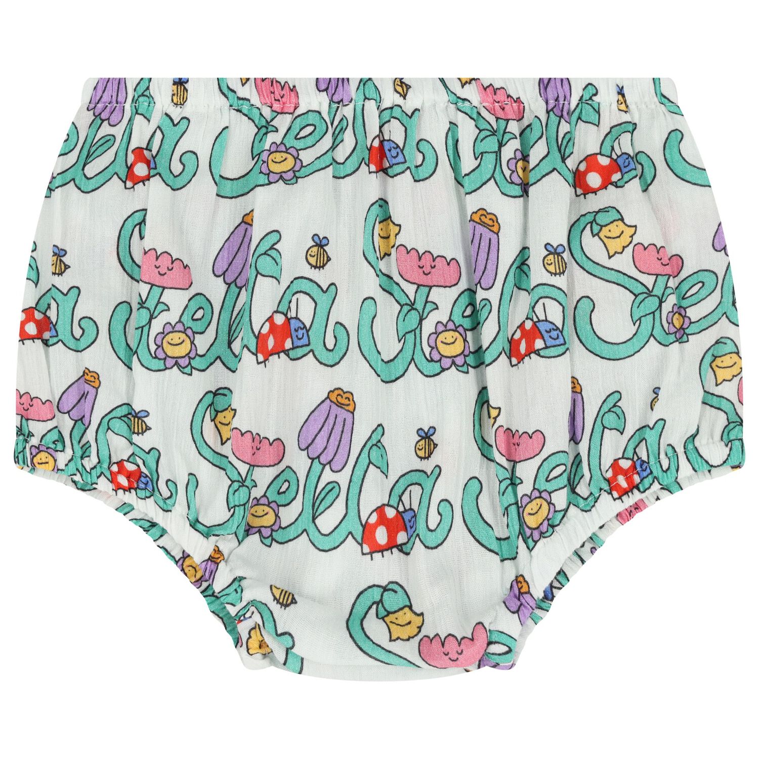 Younger Ivory & Green Logo Dress Set, 1, hi-res