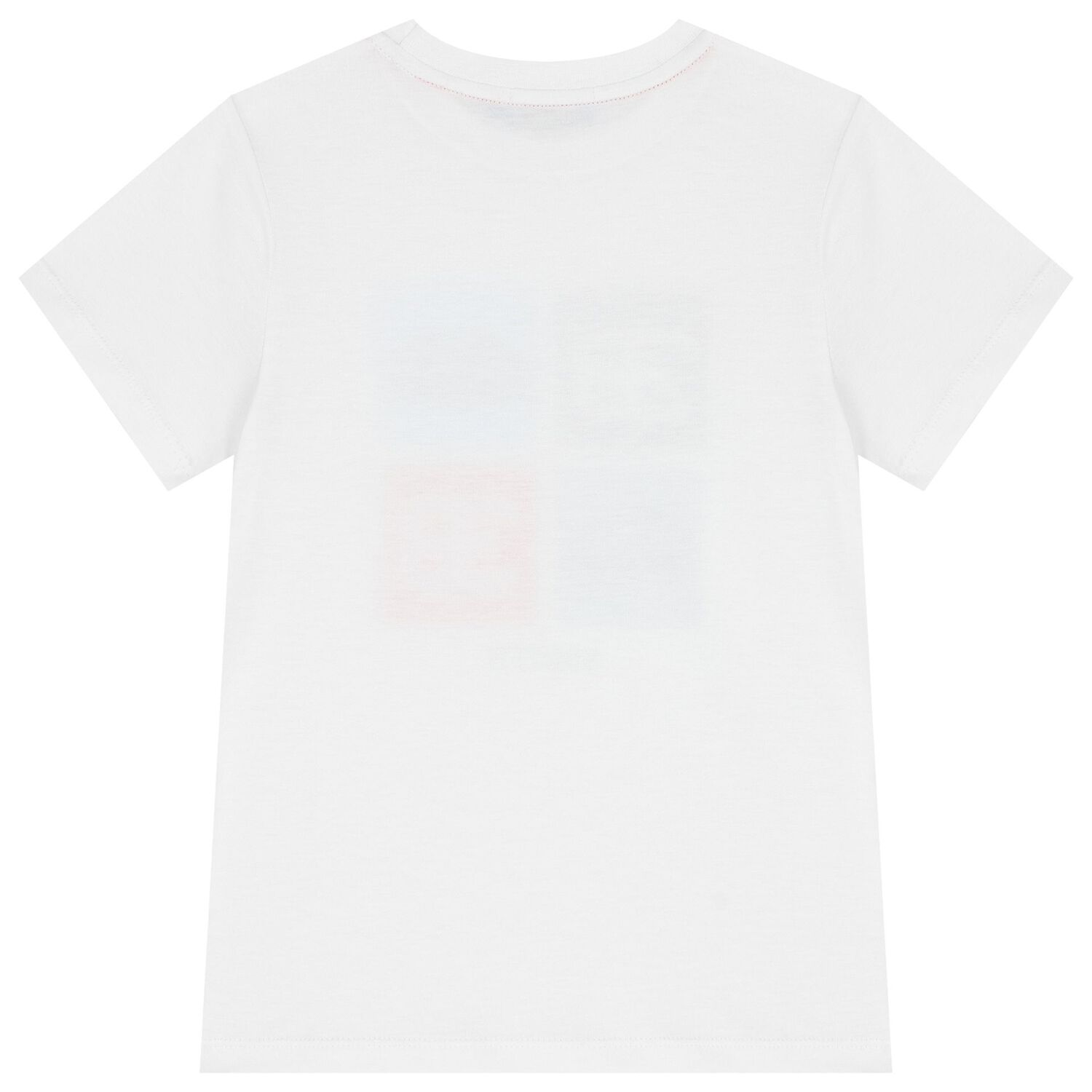 Boys White Logo T-Shirt, 1, hi-res