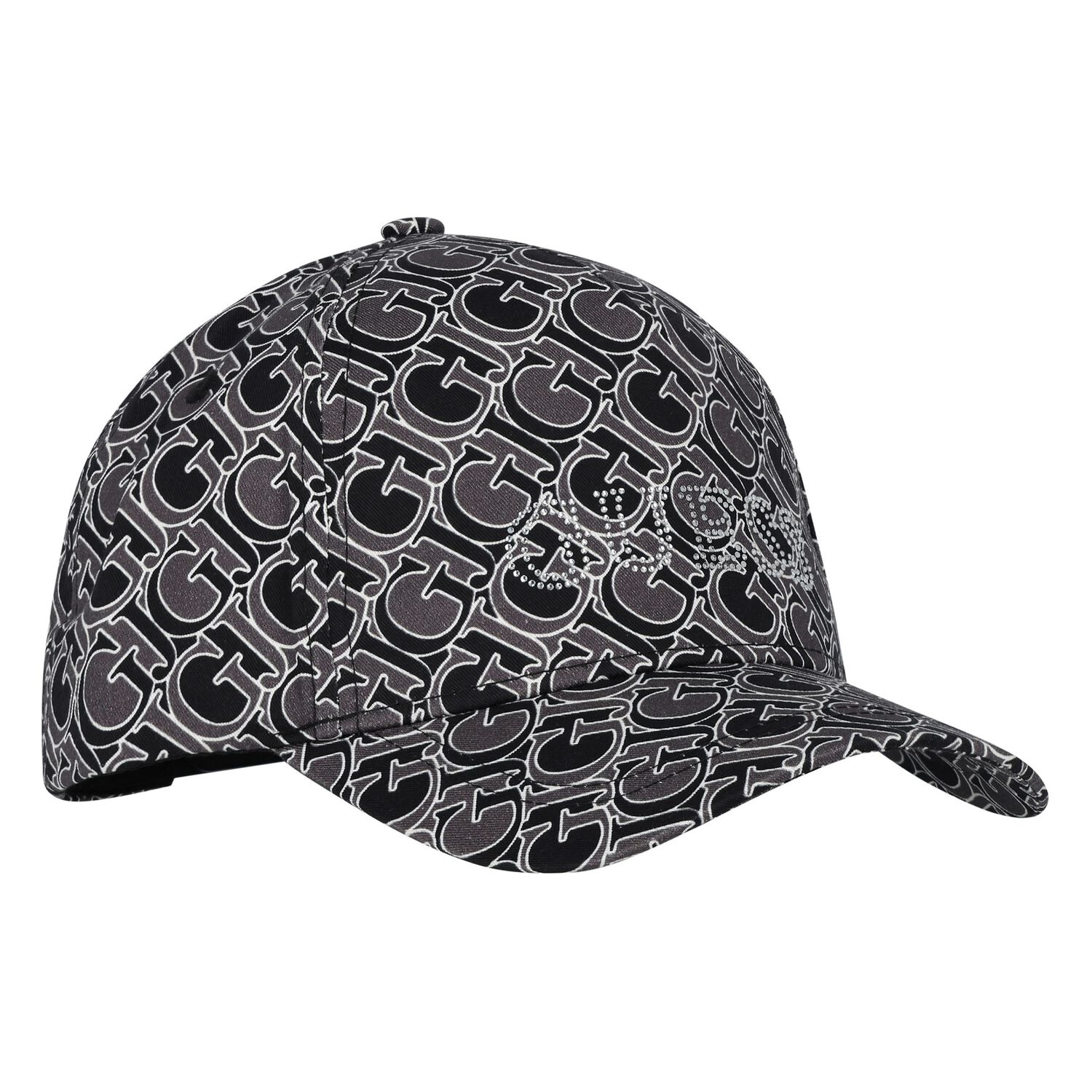 قبعة بنات بالشعار باللون الاسود, 2, hi-res image number null