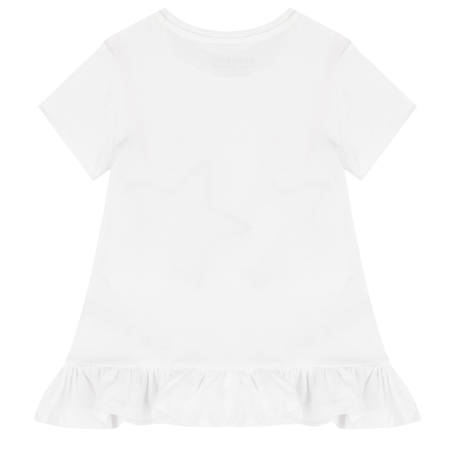 Girls White Star Bag T-Shirt, 1, hi-res image number null