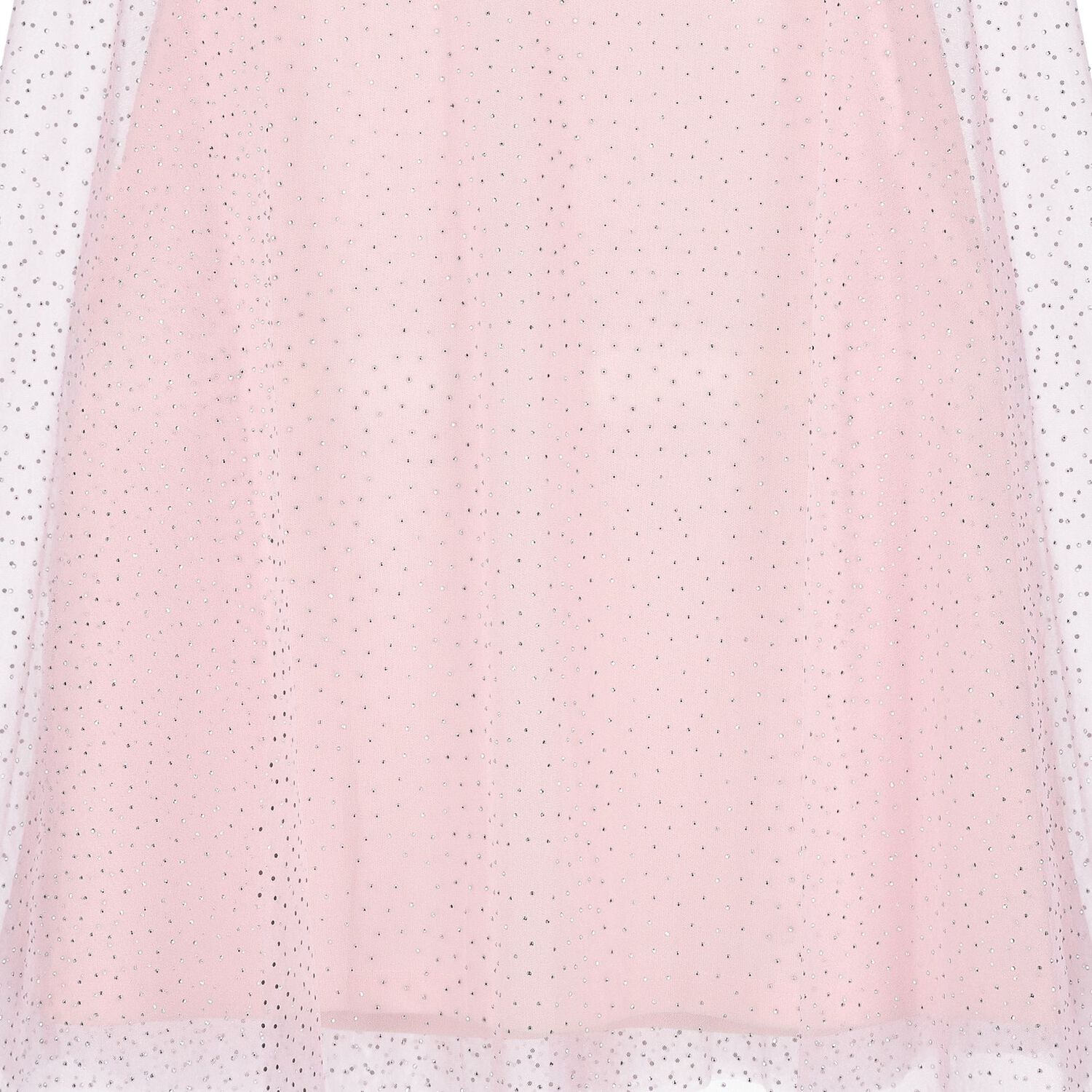 Girls Pink Chiffon Embellished Cape Dress, 1, hi-res image number null