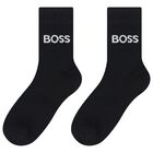 Black Logo Socks ( 5-Pack ), 1, hi-res