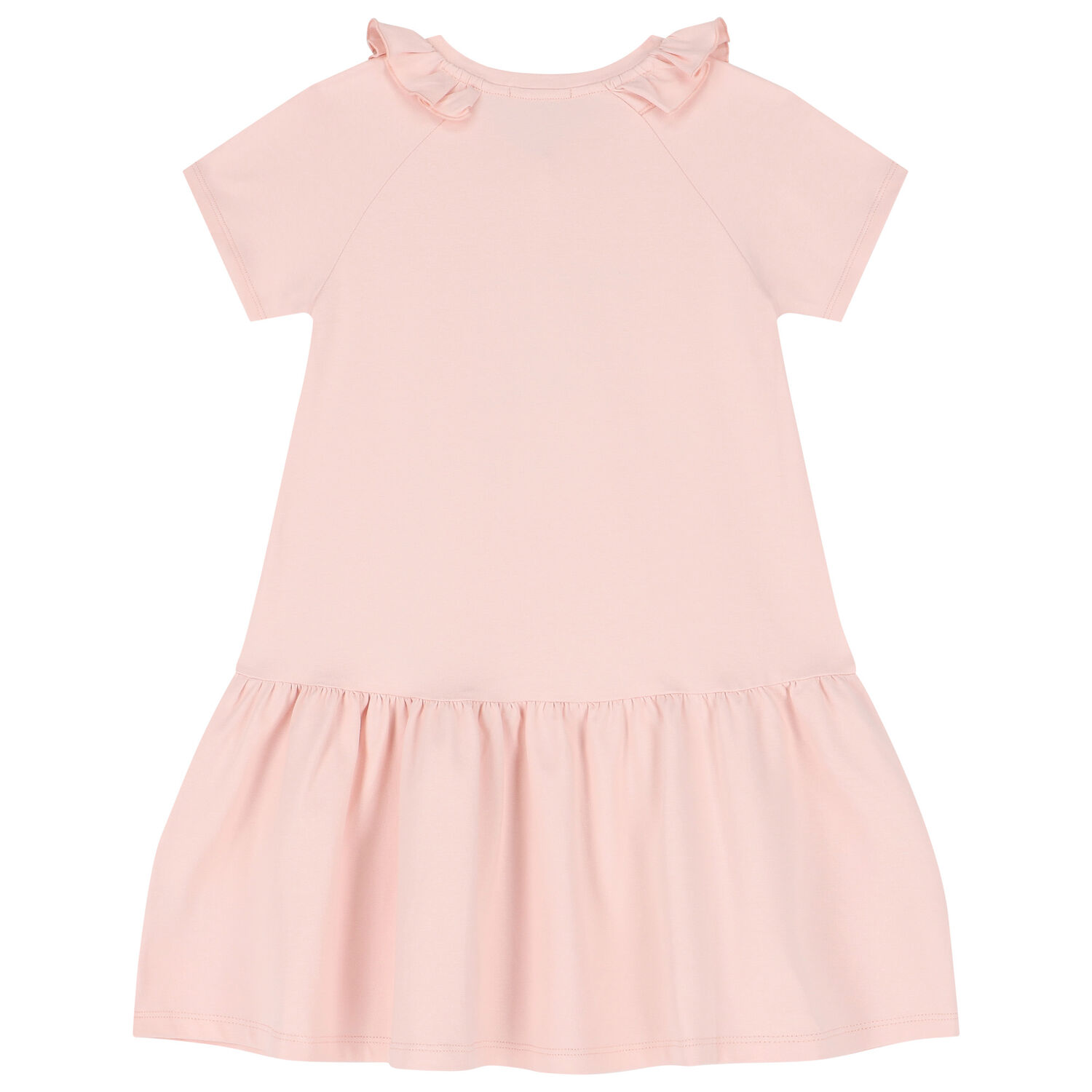 Girls Pink Logo Dress, 1, hi-res image number null