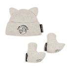 Grey Hat & Bootie Ikonik Karl & Choupette Baby Gift Set, 1, hi-res