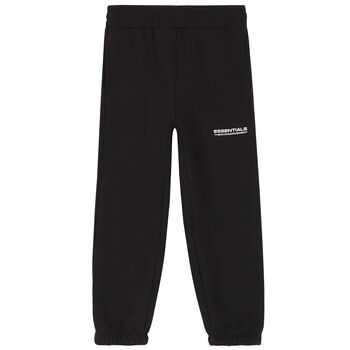 Black Logo Joggers