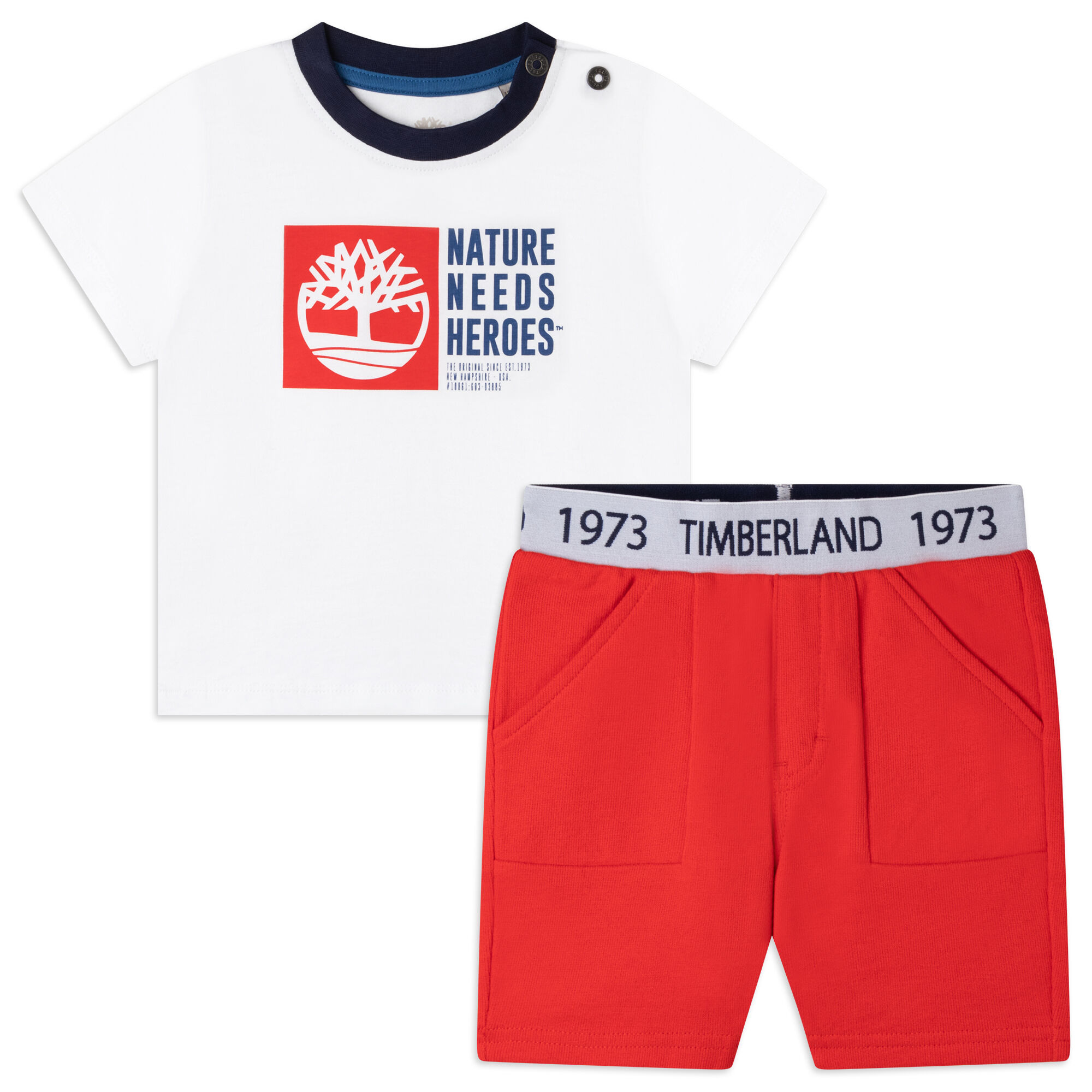 Red baby boy shorts on sale