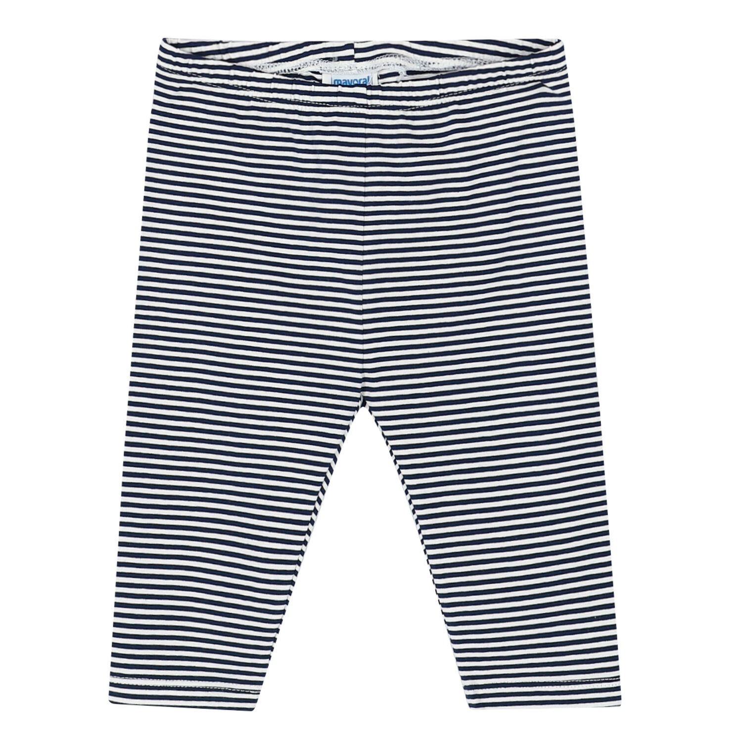 Younger Girls White, Navy & Red Leggings Set, 1, hi-res image number null