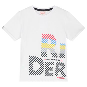 Boys White T-Shirt