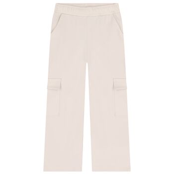 Boys Beige Trousers
