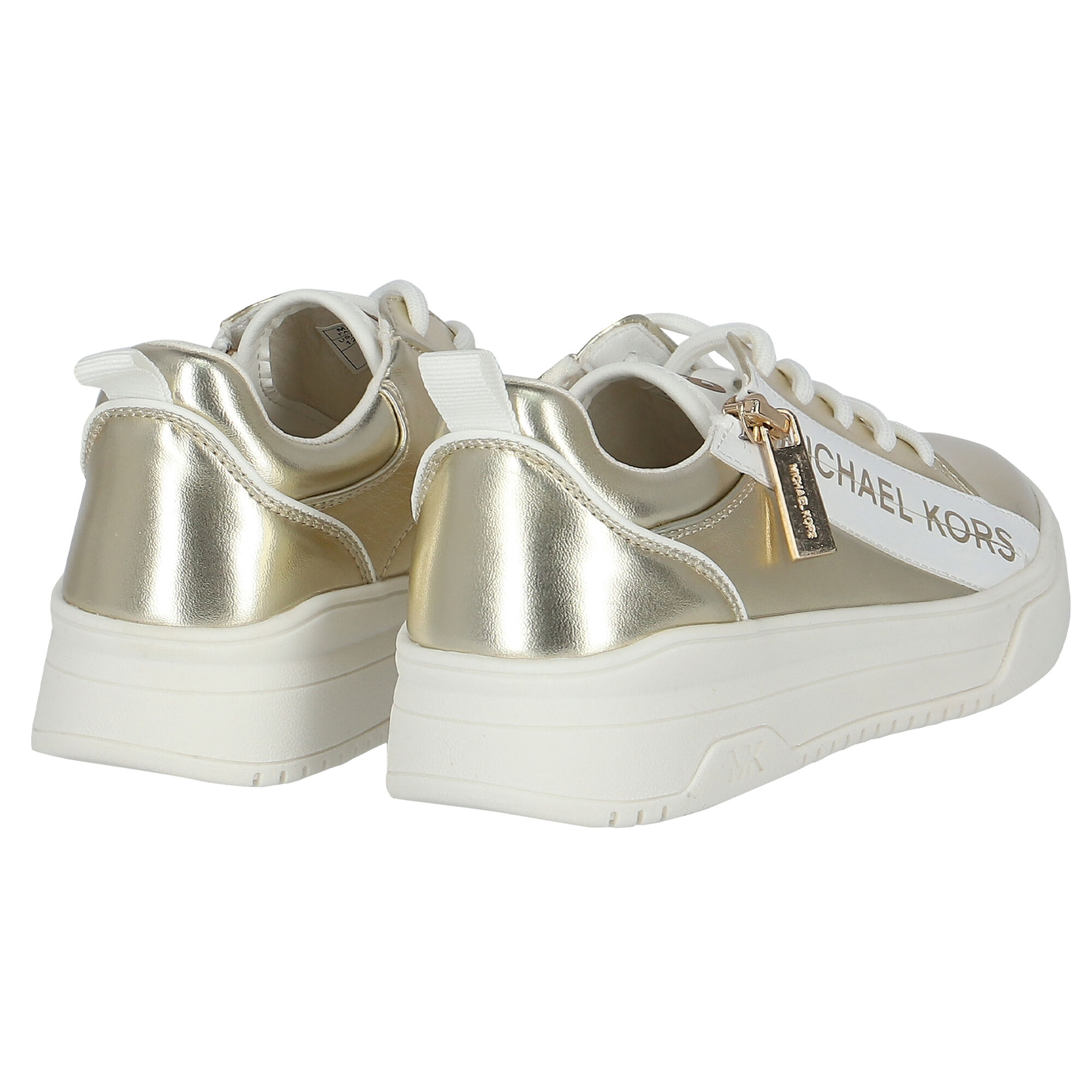 Gold trainers hot sale