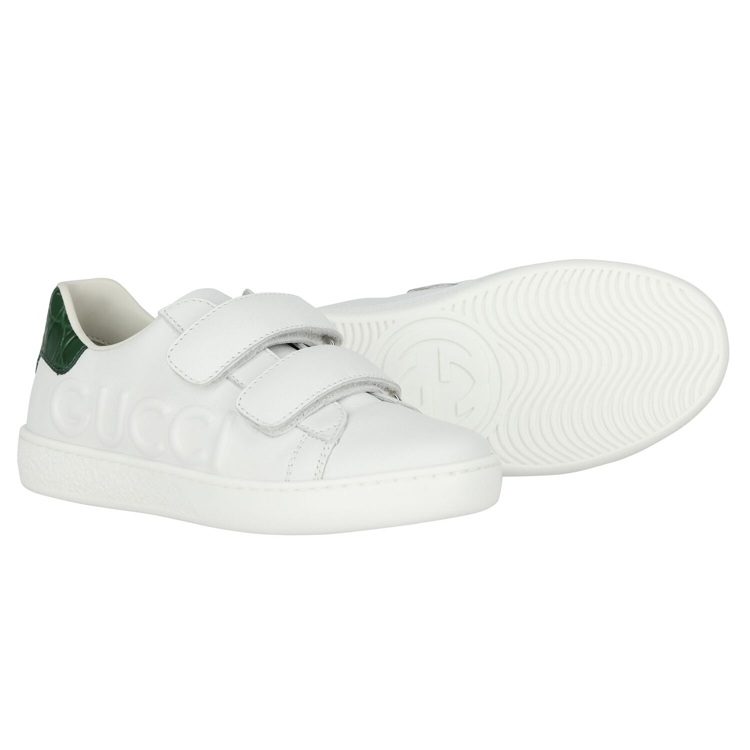 White Ace Leather Trainers, 1, hi-res image number null