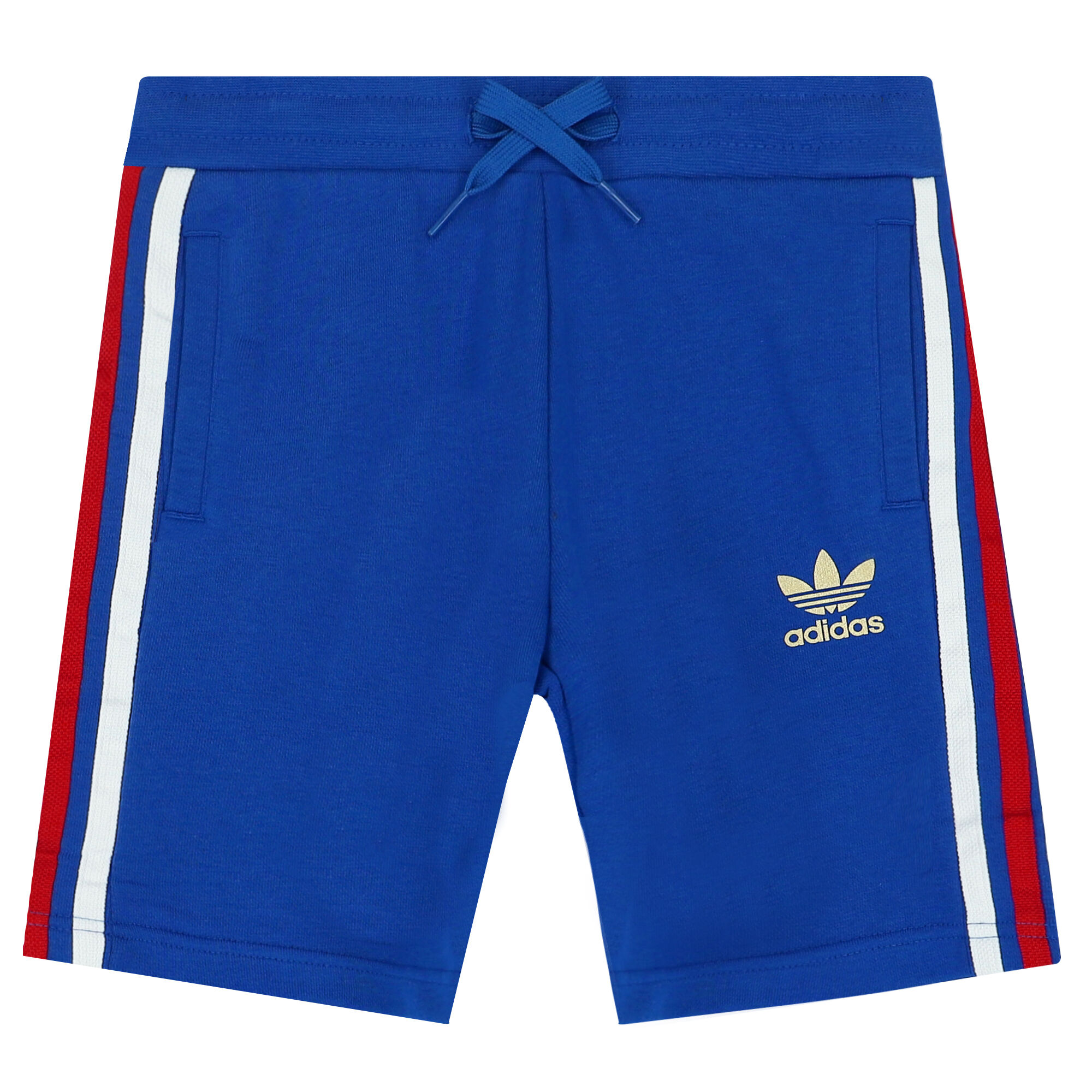 Adidas Kids Blue Logo Shorts Junior Couture UAE