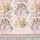 Baby Girls Pink & Blue Marie Antoinette Swaddle Carré Blanket, 1, hi-res