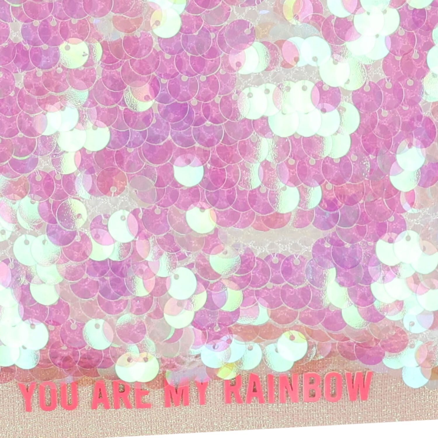 Girls Pink Iridescent Sequin Bomber Jacket , 1, hi-res