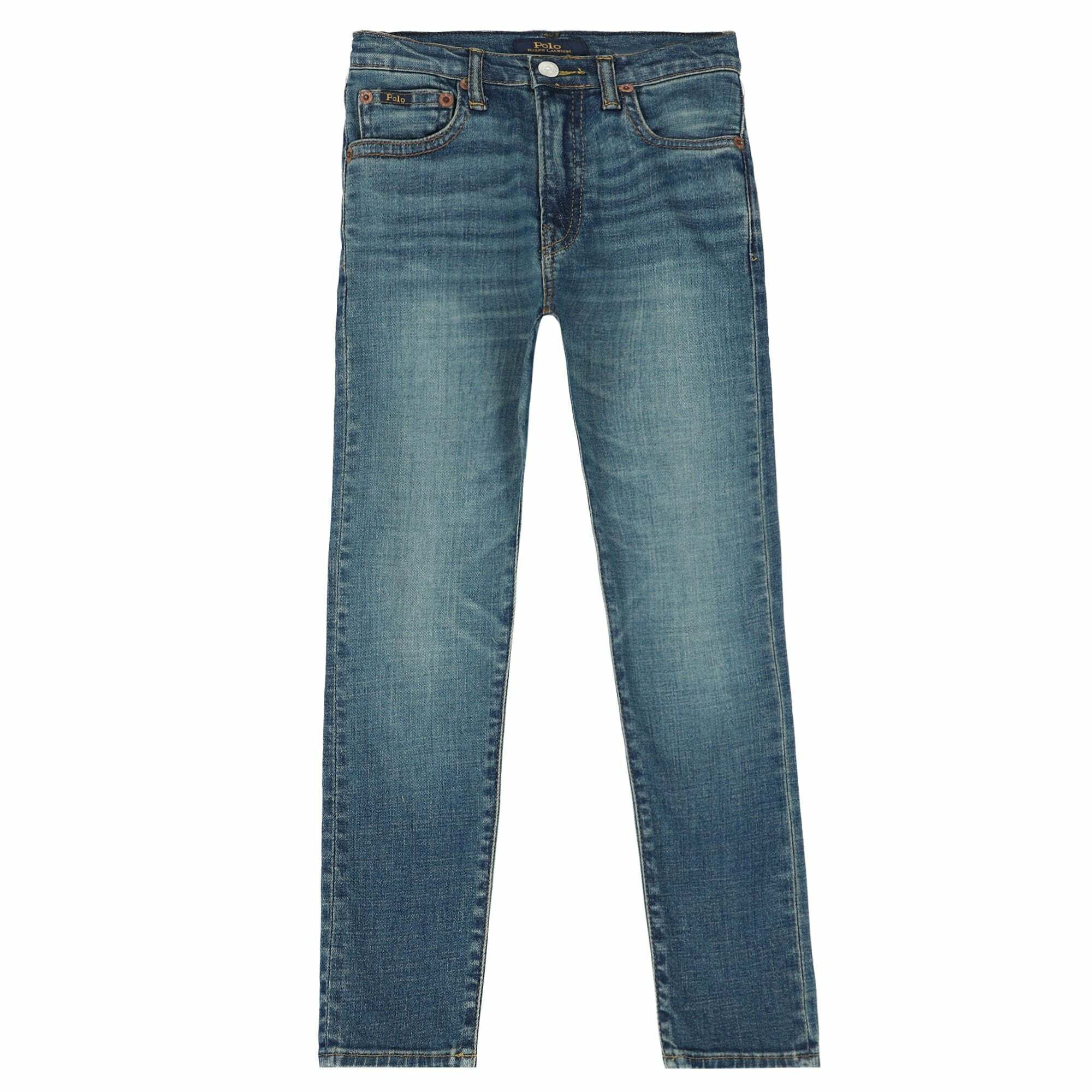 Ralph Lauren Boys Blue Denim Pants Junior Couture UAE