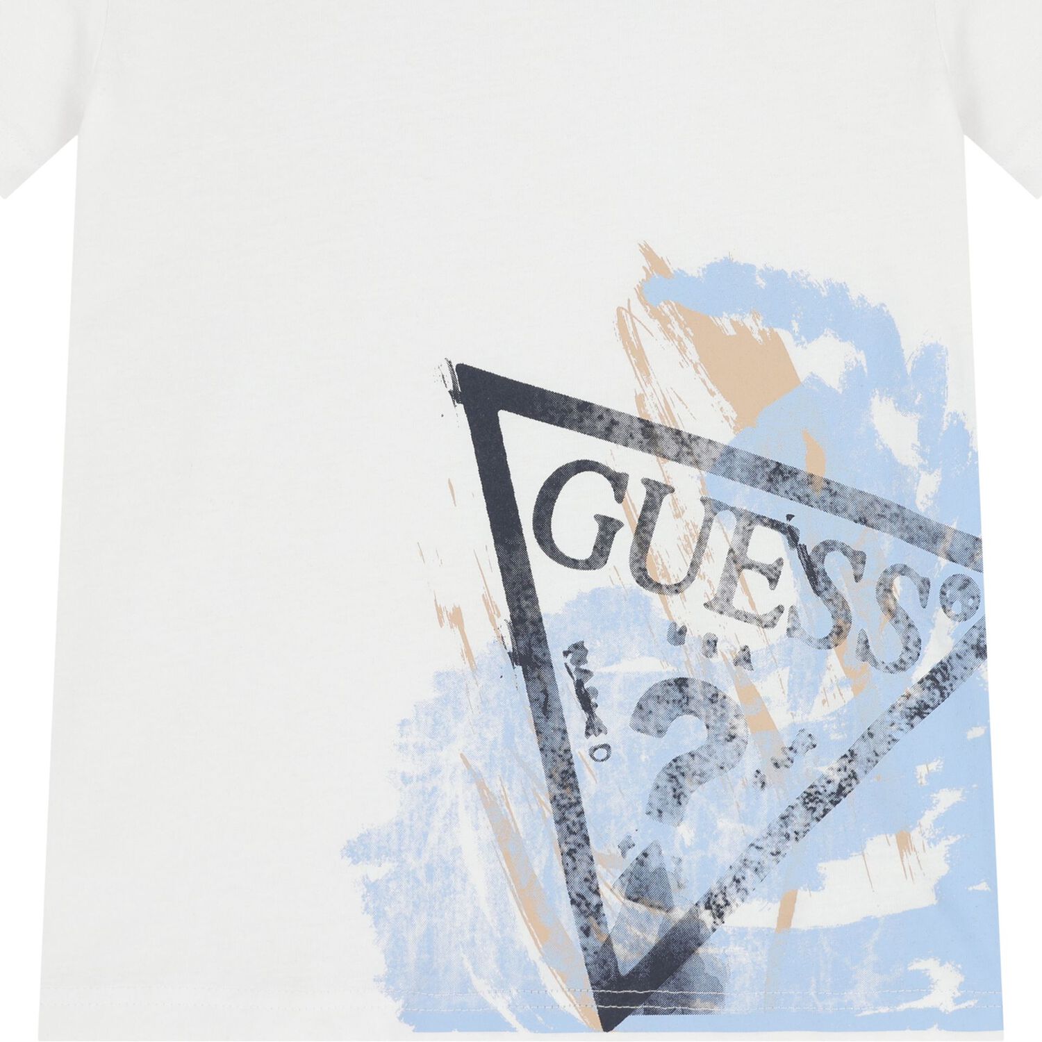 Boys White Logo T-Shirt, 1, hi-res