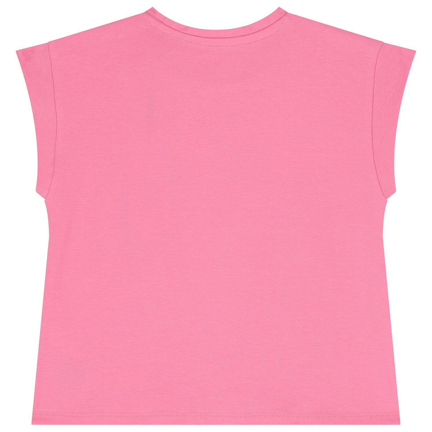 Girls Pink Logo T-Shirt, 3, hi-res