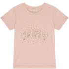 Girls Pink Logo T-Shirt, 1, hi-res