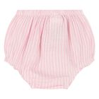 Baby Girls White & Pink Dress Set, 1, hi-res