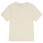 Boys Ivory Logo T-Shirt, 1, hi-res