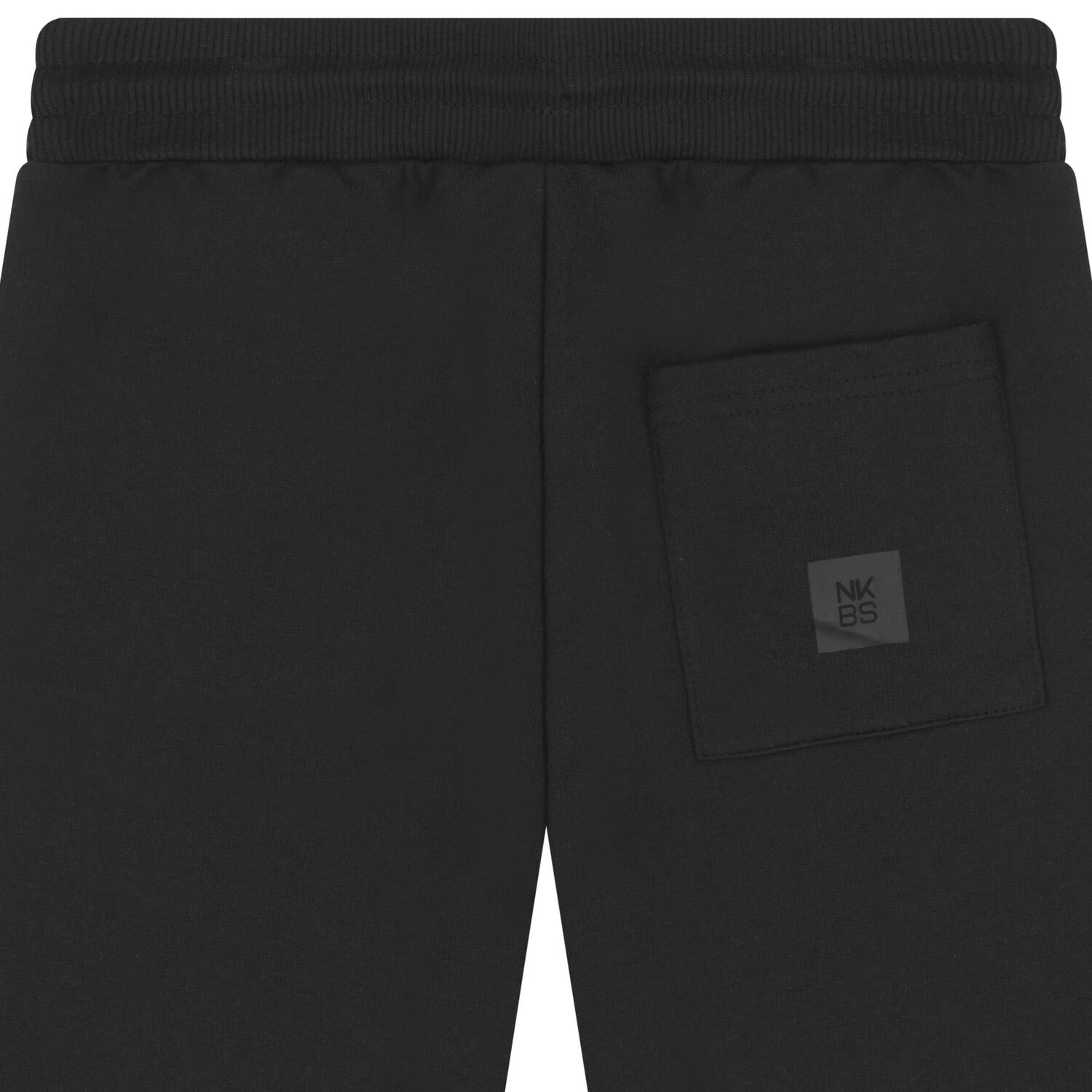 Boys Black Shorts, 1, hi-res