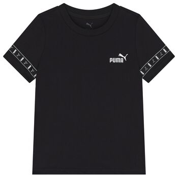 Boys Black Logo T-Shirt