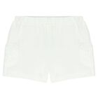 طقم بنات شورت باللون الأبيض والوردي ( 4 قطع ), 1, hi-res