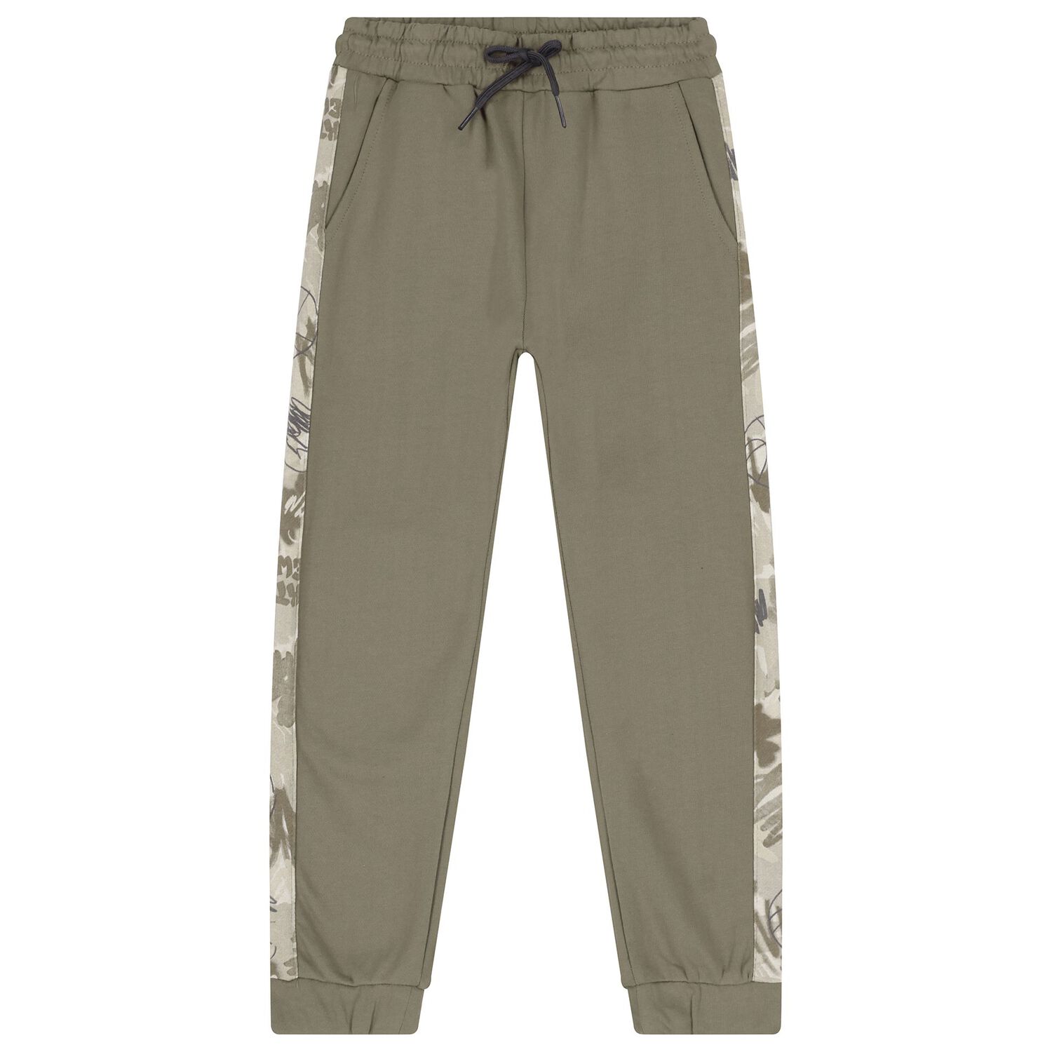 Boys Green & Grey Tracksuit Set (3 Piece), 2, hi-res