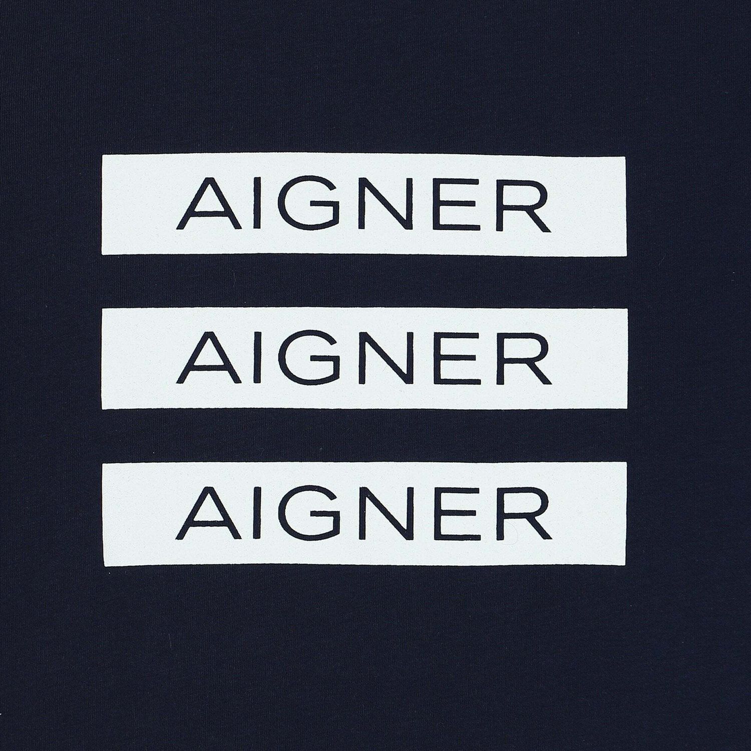 تيشيرت بالشعار باللون الكحلى للاولاد, 1, hi-res