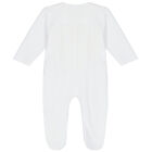 افرول بطبعة الورود باللون الابيض للبنات , 1, hi-res