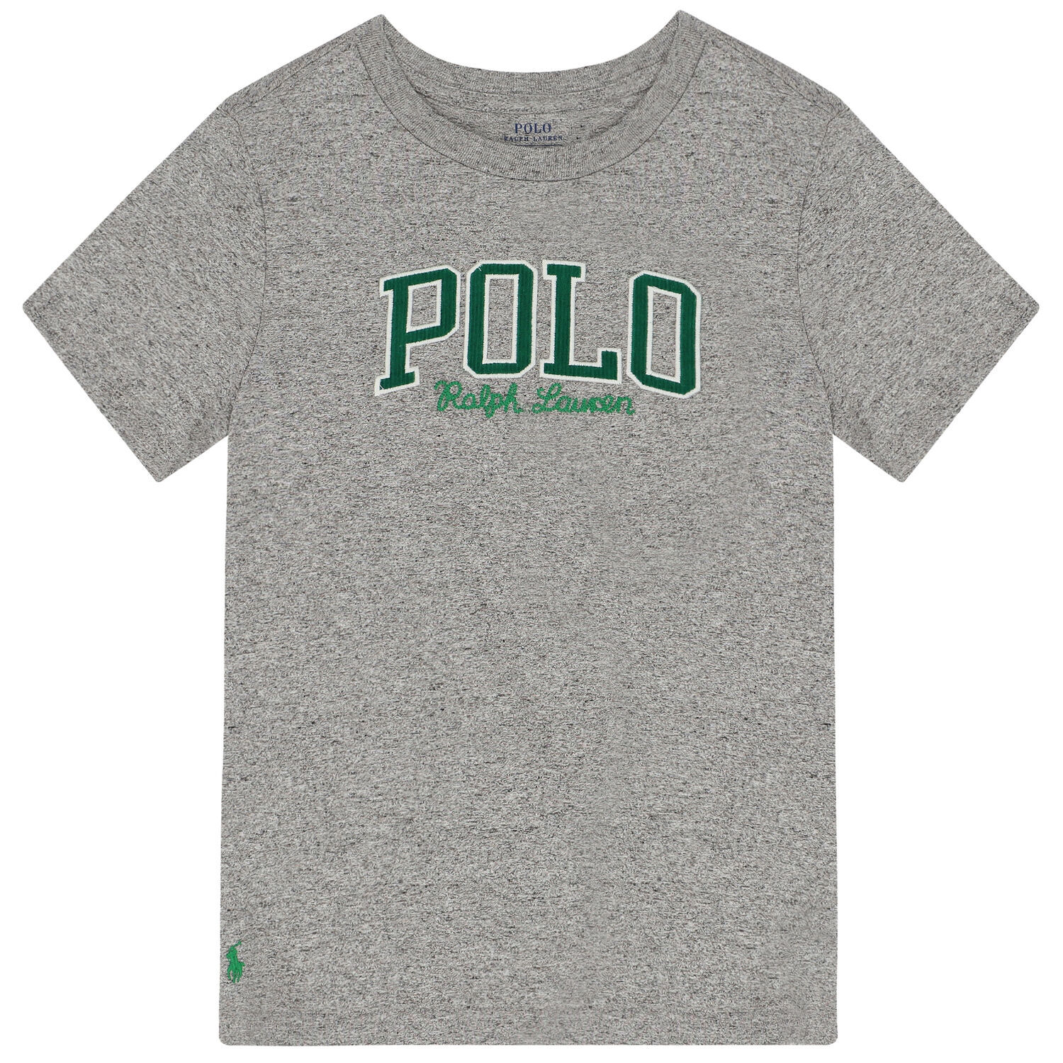 تيشيرت بالشعار باللون الرمادى للاولاد, 1, hi-res