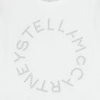 تيشيرتب باللون الابيض بالشعار للبنات, 1, hi-res