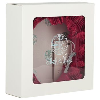 عصابة رأس للفتيات بطيات وكشكشة باللون الأحمر