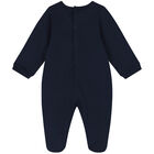 أفرول بالشعار باللون الكحلي والذهبي, 2, hi-res