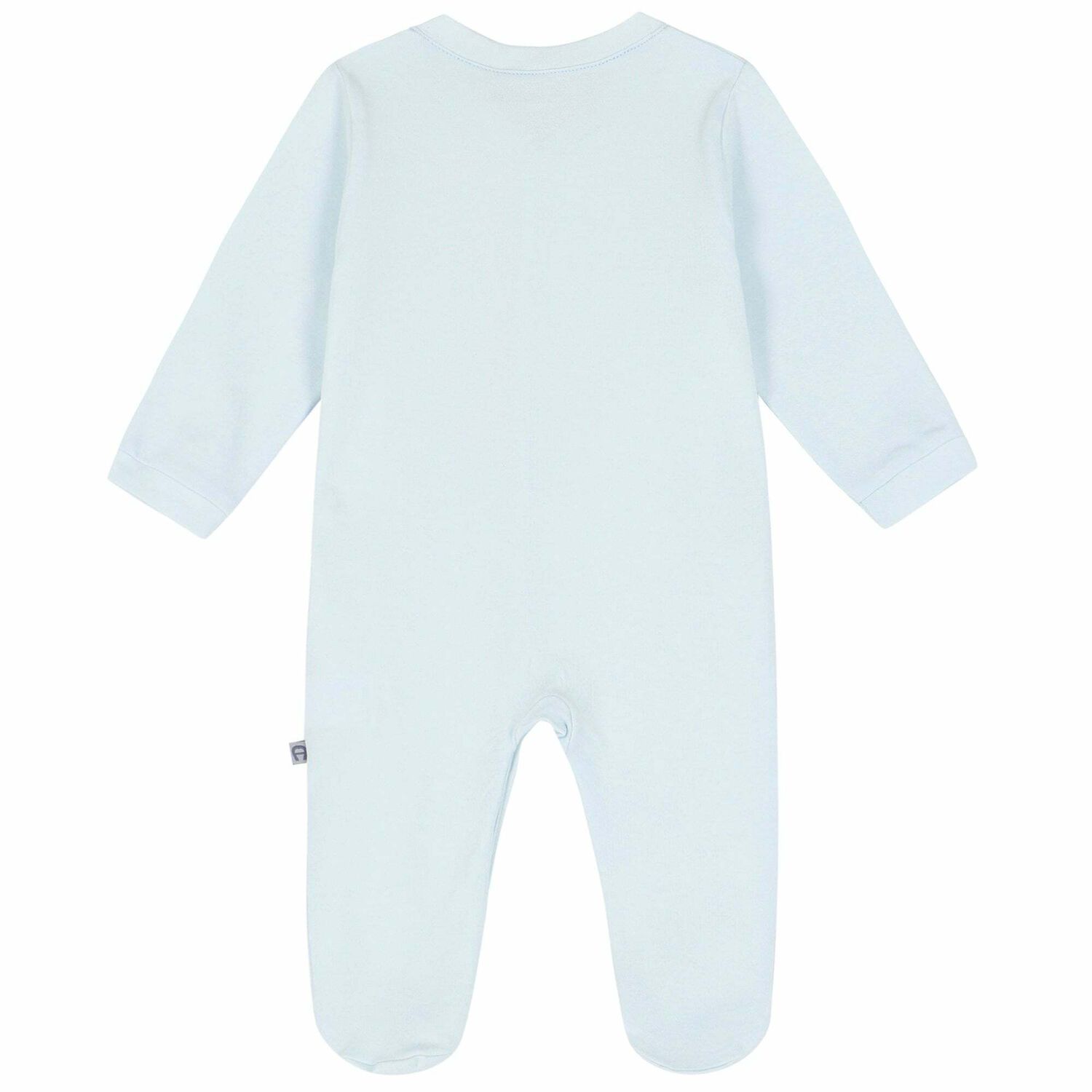 Blue & Gold Logo Babygrow, 2, hi-res