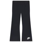 طقم ليجنز بالشعار باللون البيج والأسود للبنات, 1, hi-res