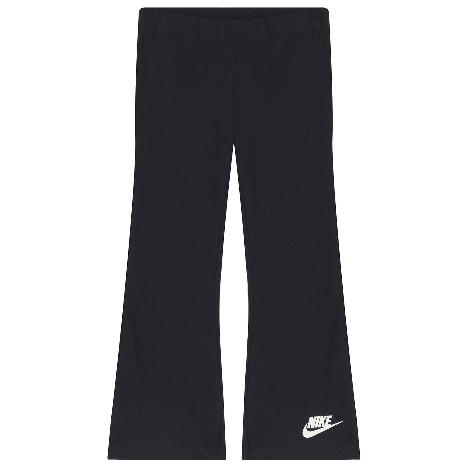 طقم ليجنز بالشعار باللون البيج والأسود للبنات, 1, hi-res