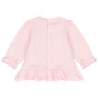 Baby Girls Pink Logo Trousers Set, 1, hi-res