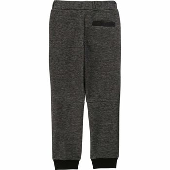 Boys Grey & Black Joggers