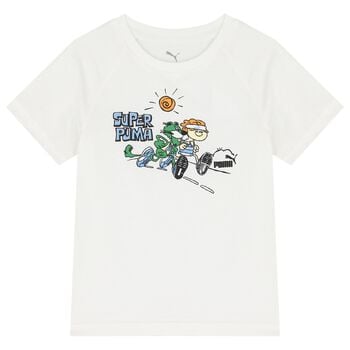 White Logo T-Shirt