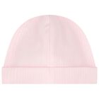 Baby Girls Pink Logo Babygrow Gift Set, 2, hi-res