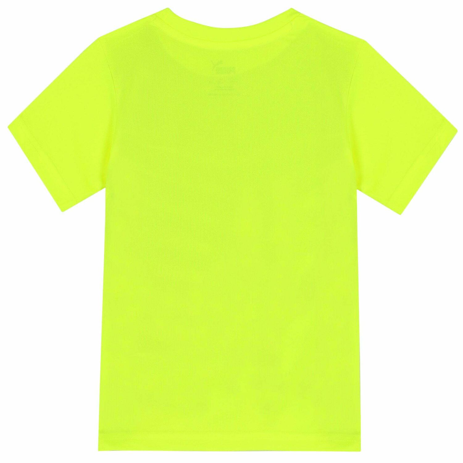Boys Neon Green & Black Logo T-Shirt, 1, hi-res