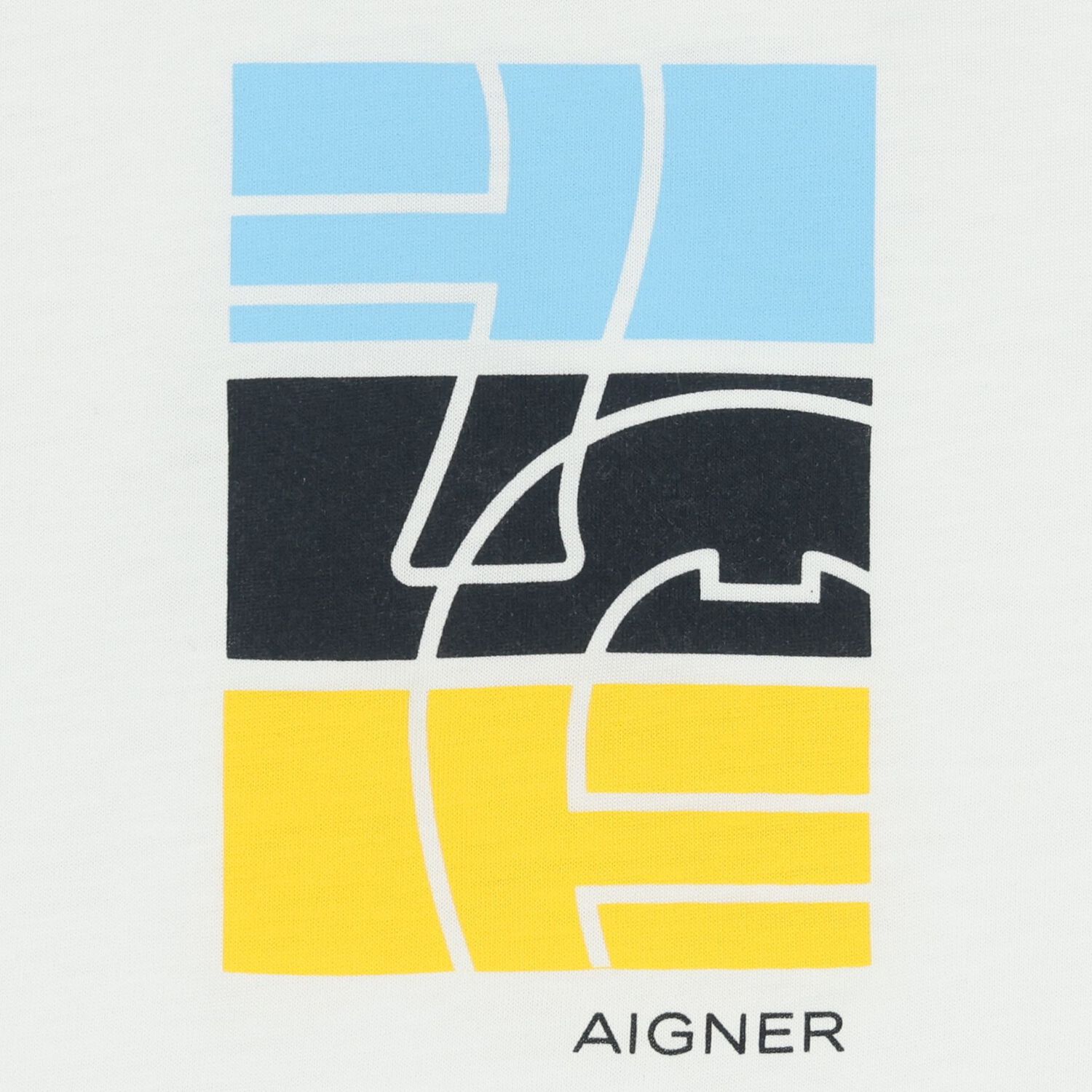 Younger Boys White Logo T-Shirt, 1, hi-res