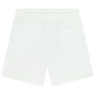 White Logo Shorts, 1, hi-res