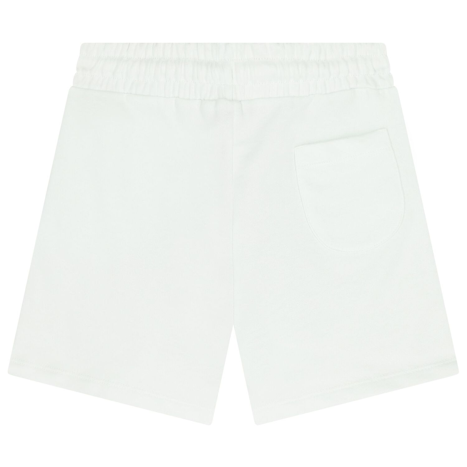 White Logo Shorts, 1, hi-res