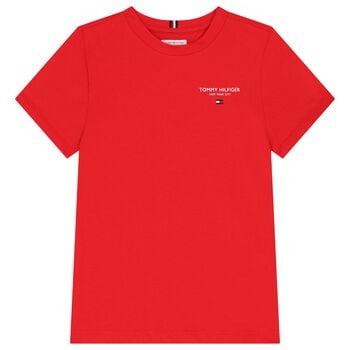 Boys Red Logo T-Shirt