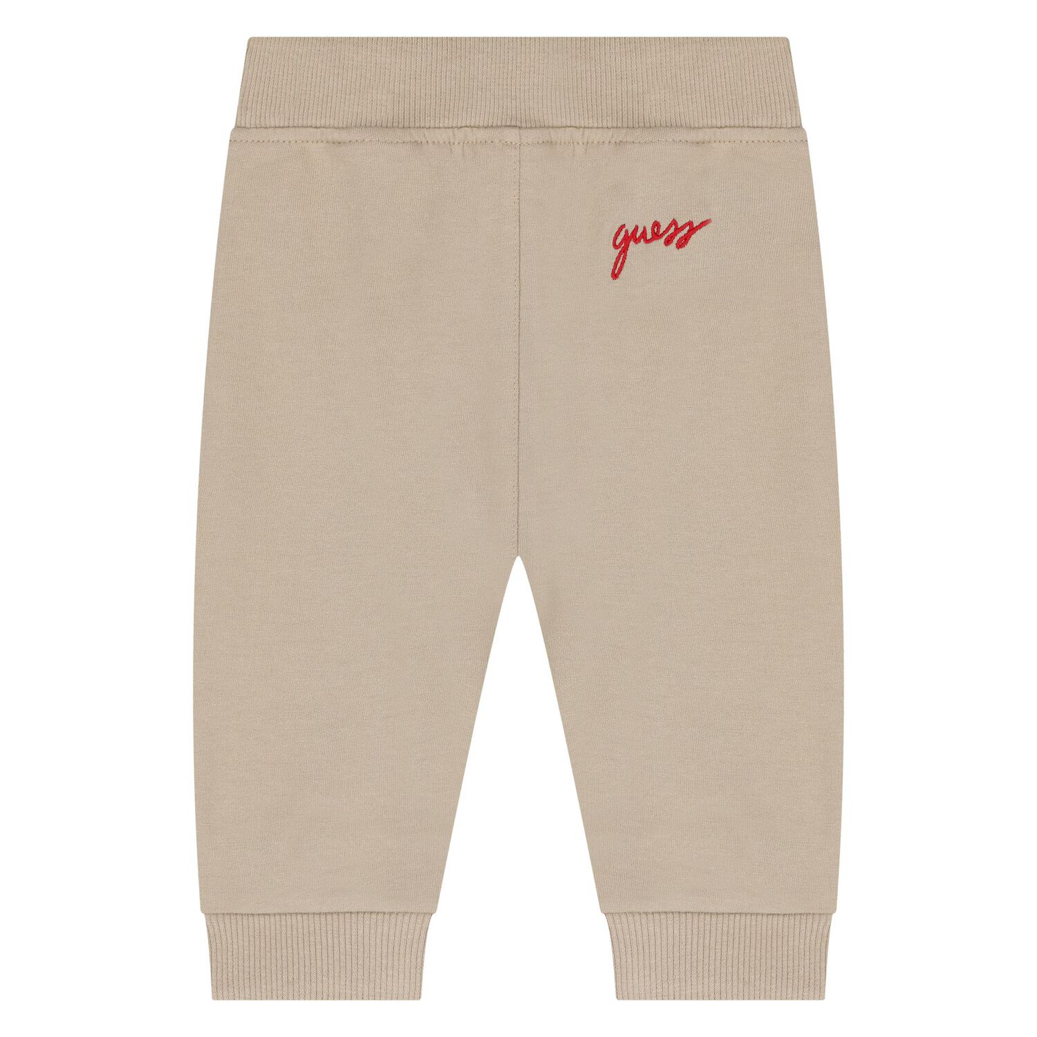 بدلة رياضية من القطن باللون البيج للأولاد الصغار, 1, hi-res