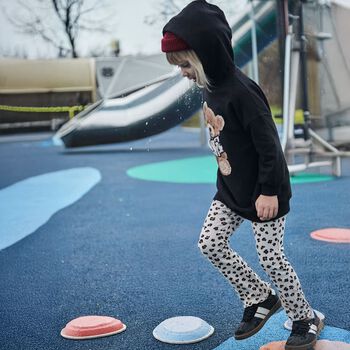 ليجينز بنات باللون العاجى 