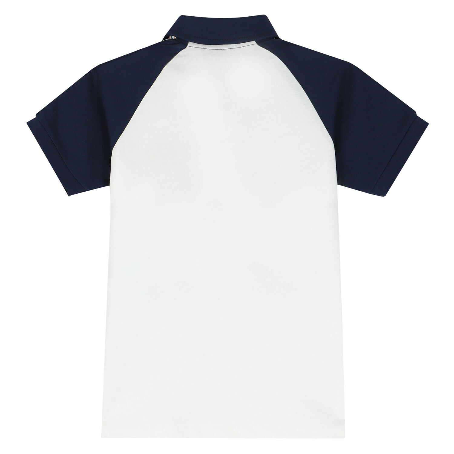Boys White Logo Polo Shirt, 1, hi-res