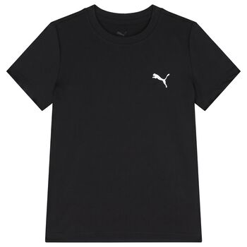 Boys Black Logo T-Shirt